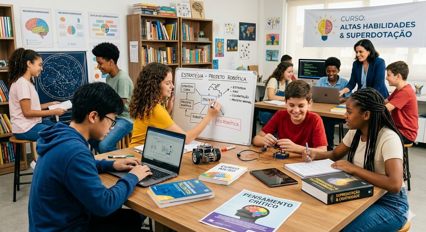 Curso Online Altas Habilidades e Superdotação
